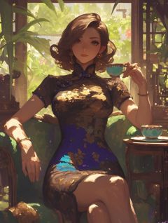 白鹿不渡林间客